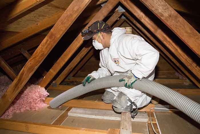 spray foam insulation removal