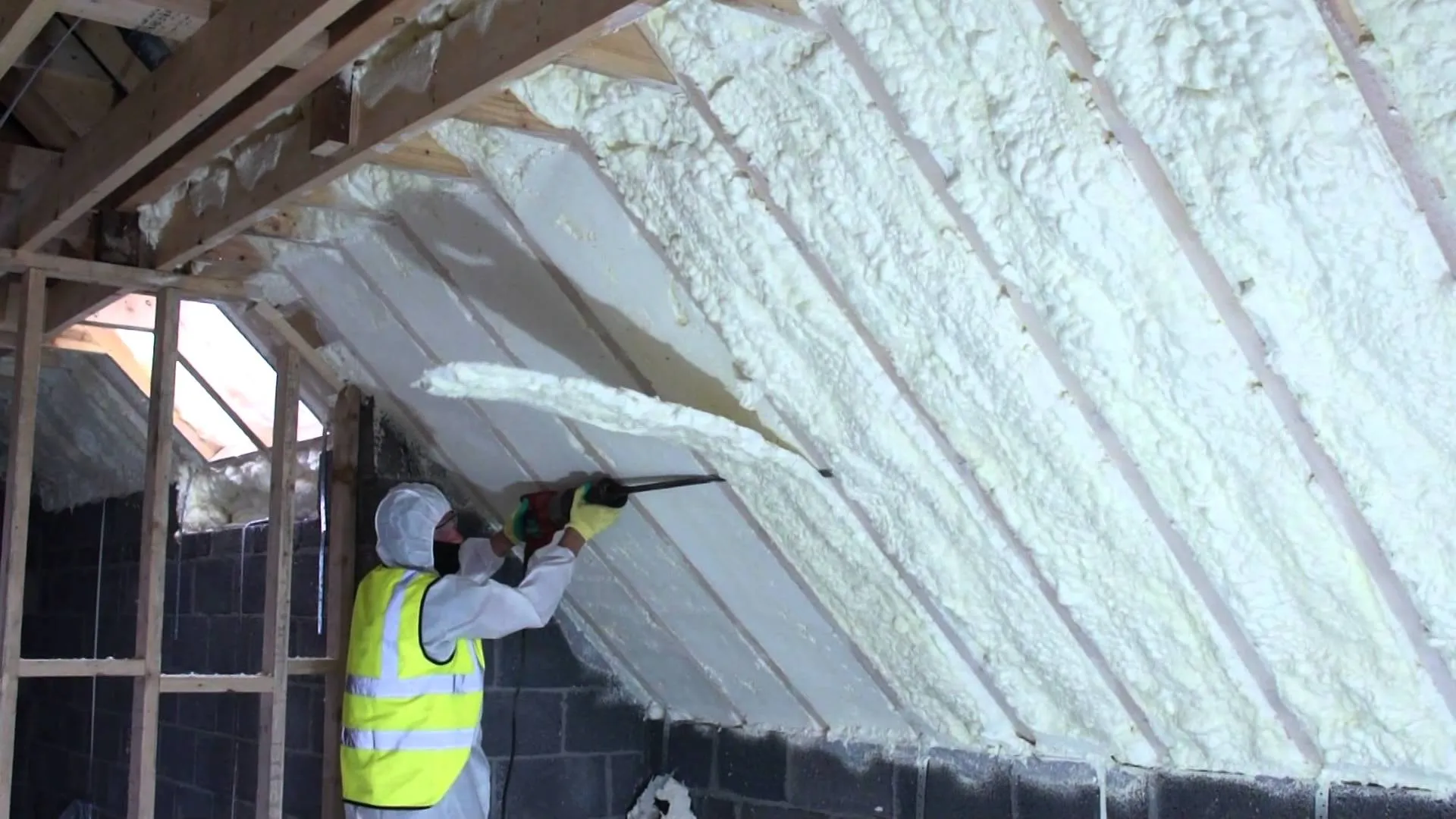 Spray Foam Insulation Is Improperly Installed Spray Foam Insulation Is Improperly Installed