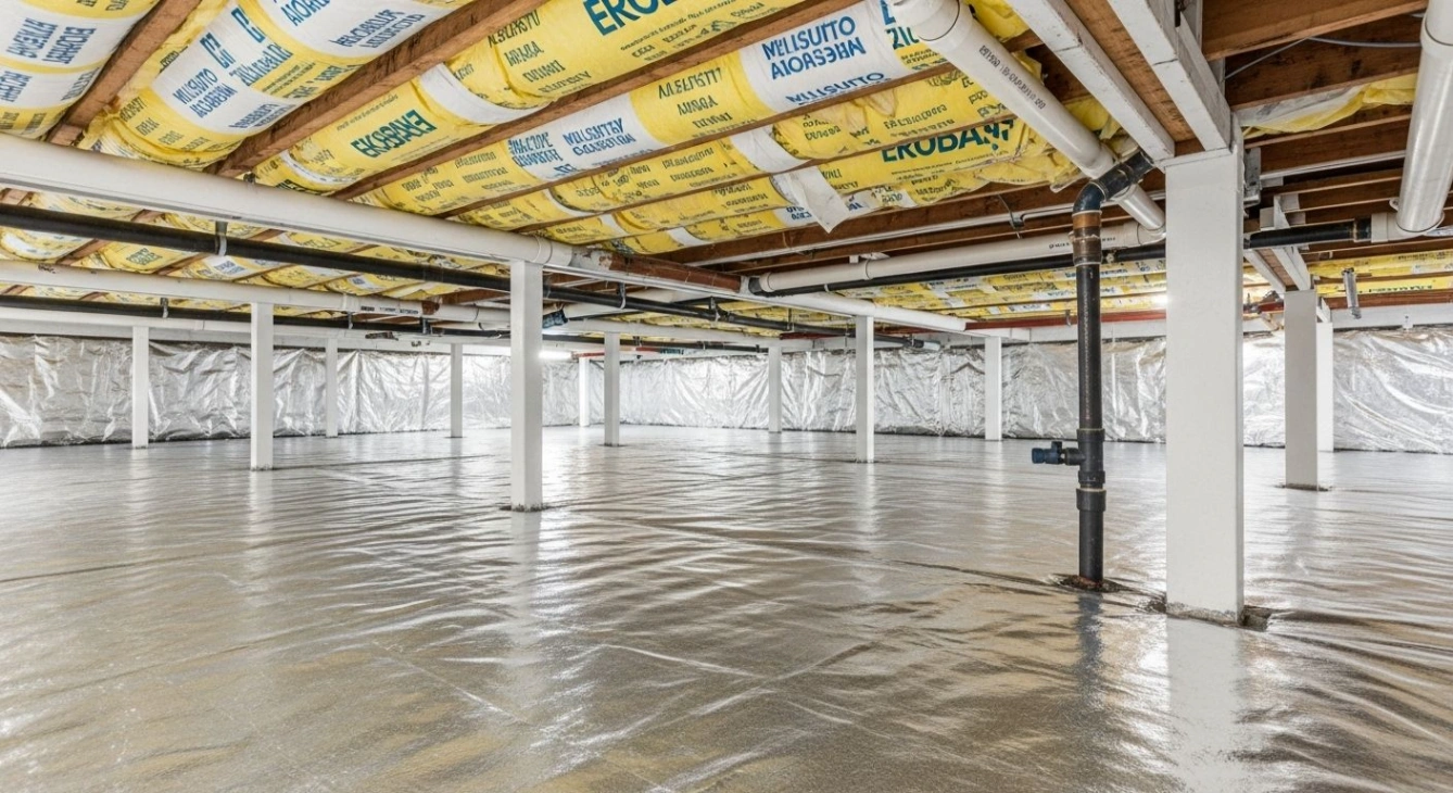 Why Crawl Space Encapsulation Help Control Seasonal Humidity Why Crawl Space Encapsulation Help Control Seasonal Humidity